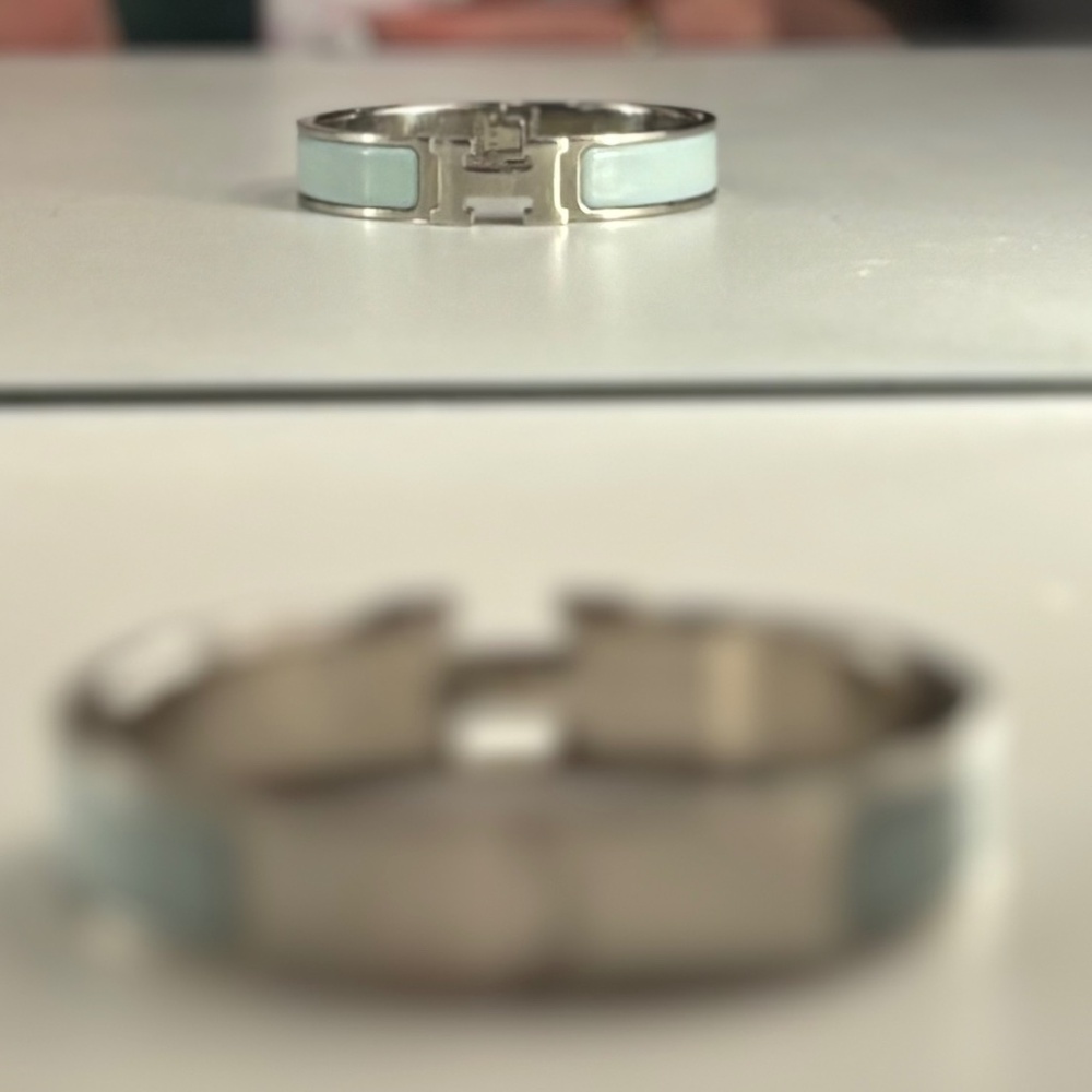 Light blue Hermes bracelet